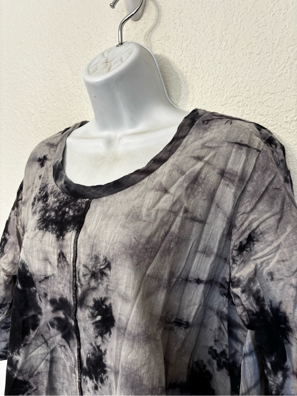 Tulip Lagenlook Tie Dye Tunic Medium - Picture 4 of 7